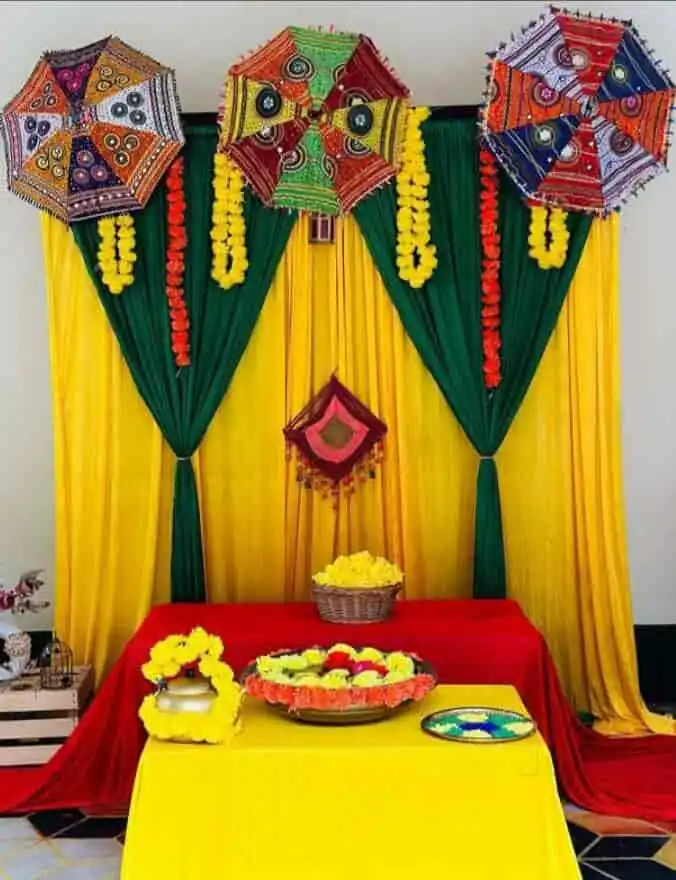 balloon decoration Desi Pop Celebration Setup